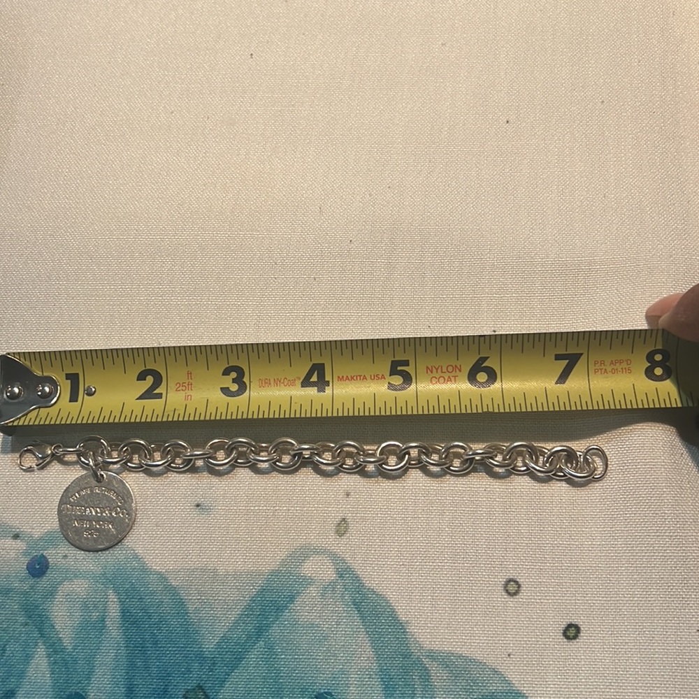 Tiffany & Co. Silver Link Charm Bracelet - Picture 4 of 4